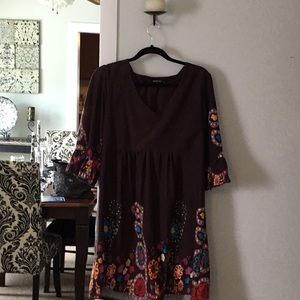 Very cute brown tunic/dress